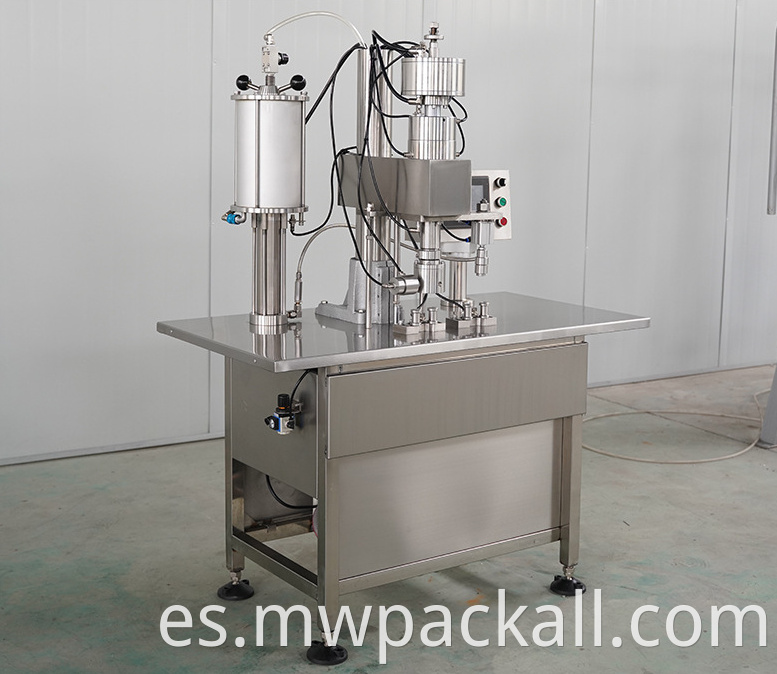 Grado automático La máquina de sellado de llenado de aerosol inhalada, máquina de botellas de China